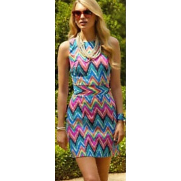 Lilly Pulitzer Sherlyn Dress Sleeveless Hearts A Flutter 2 - Picture 9 of 9